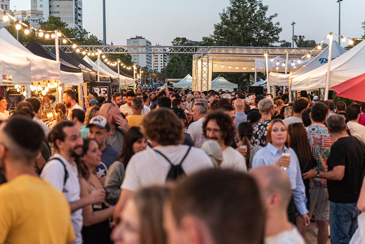 Feria de cervezas del Poblenou