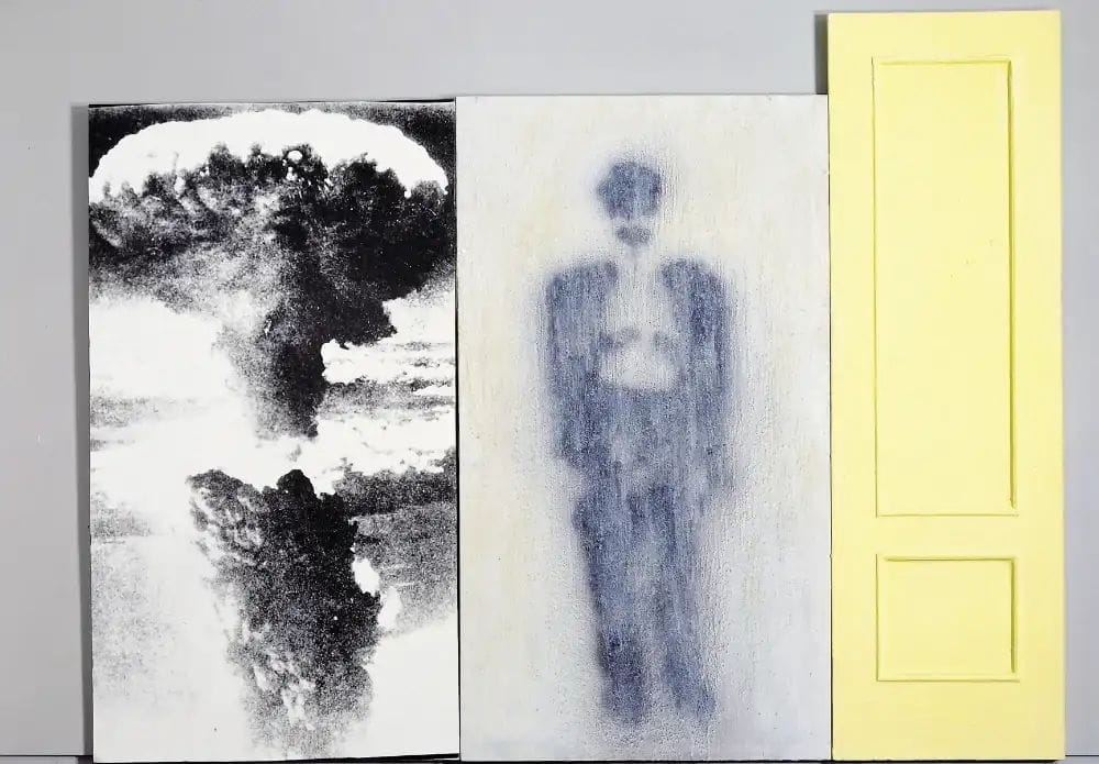 Pedro G. Romero, Sodoma y Gomorra (Nuclear, Lot, Puerta del infierno), 1989. Col·lecció d’Art Contemporani Fundació ”la Caixa” © Pedro G. Romero