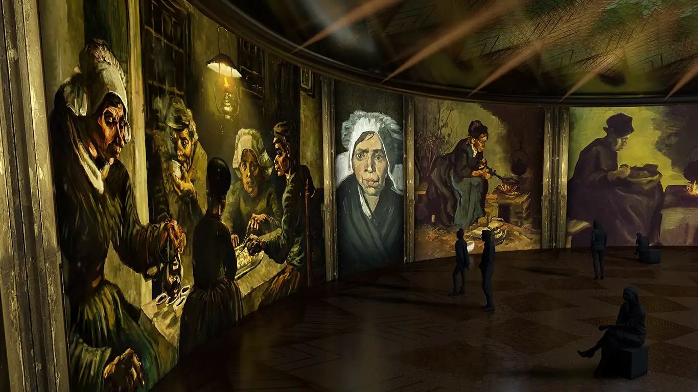 Exposición inmersiva «El mundo de van Gogh»