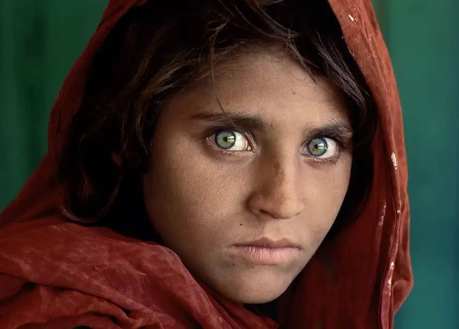 «Afghan Girl», Steve McCurry
