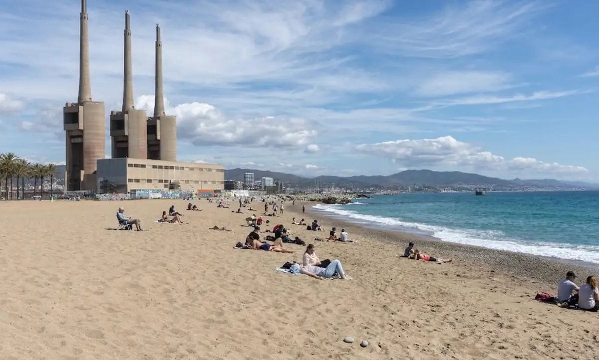 Platja del Litoral de Sant Adrià de Besòs