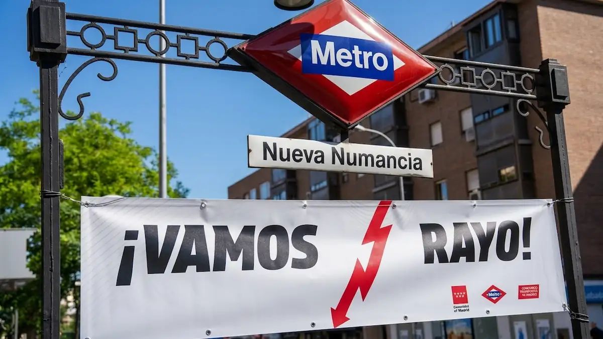 Metro de Madrid apoya al Rayo Vallecano