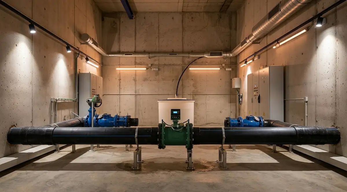 El sistema que permet d'usar aigua freàtica per protegir zones verdes
