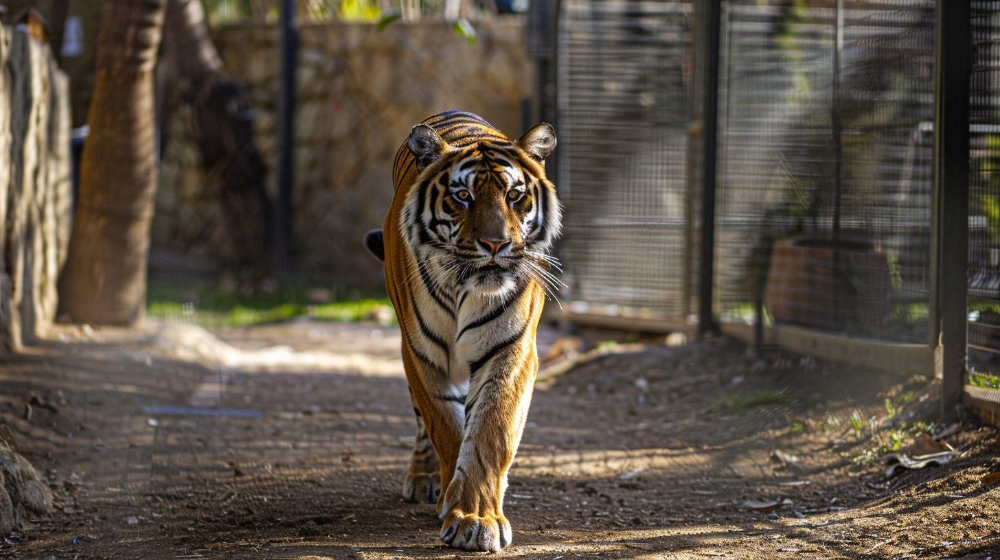 El Zoo de Barcelona cierra una etapa: se despide de sus últimos tigres