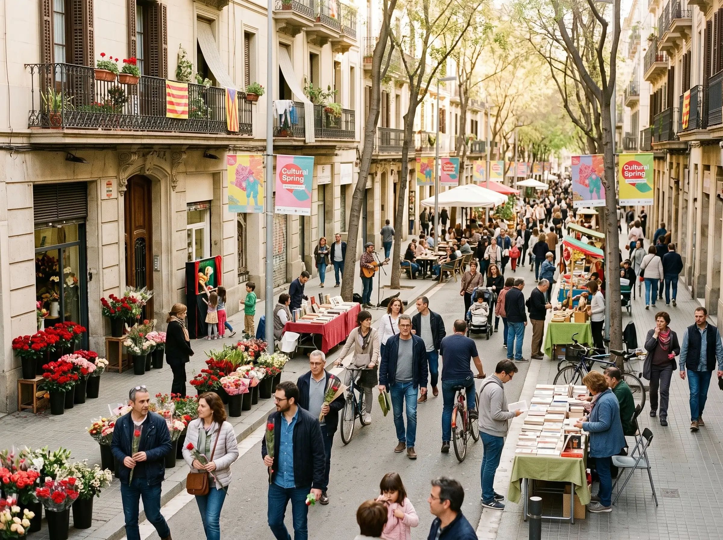 Qué hacer en Barcelona antes de Sant Jordi 2026: festivales, ferias y planes para exprimir la semana