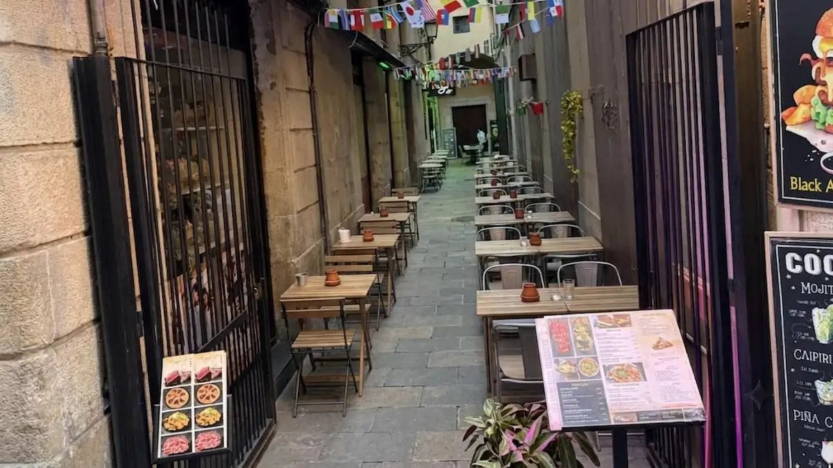 Terrassa al carrer Trinitat