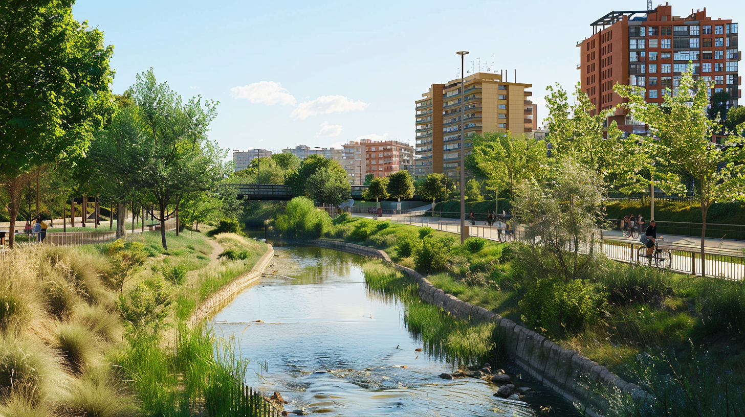 Granollers converteix el riu Congost en un gran pulmó verd contra el canvi climàtic