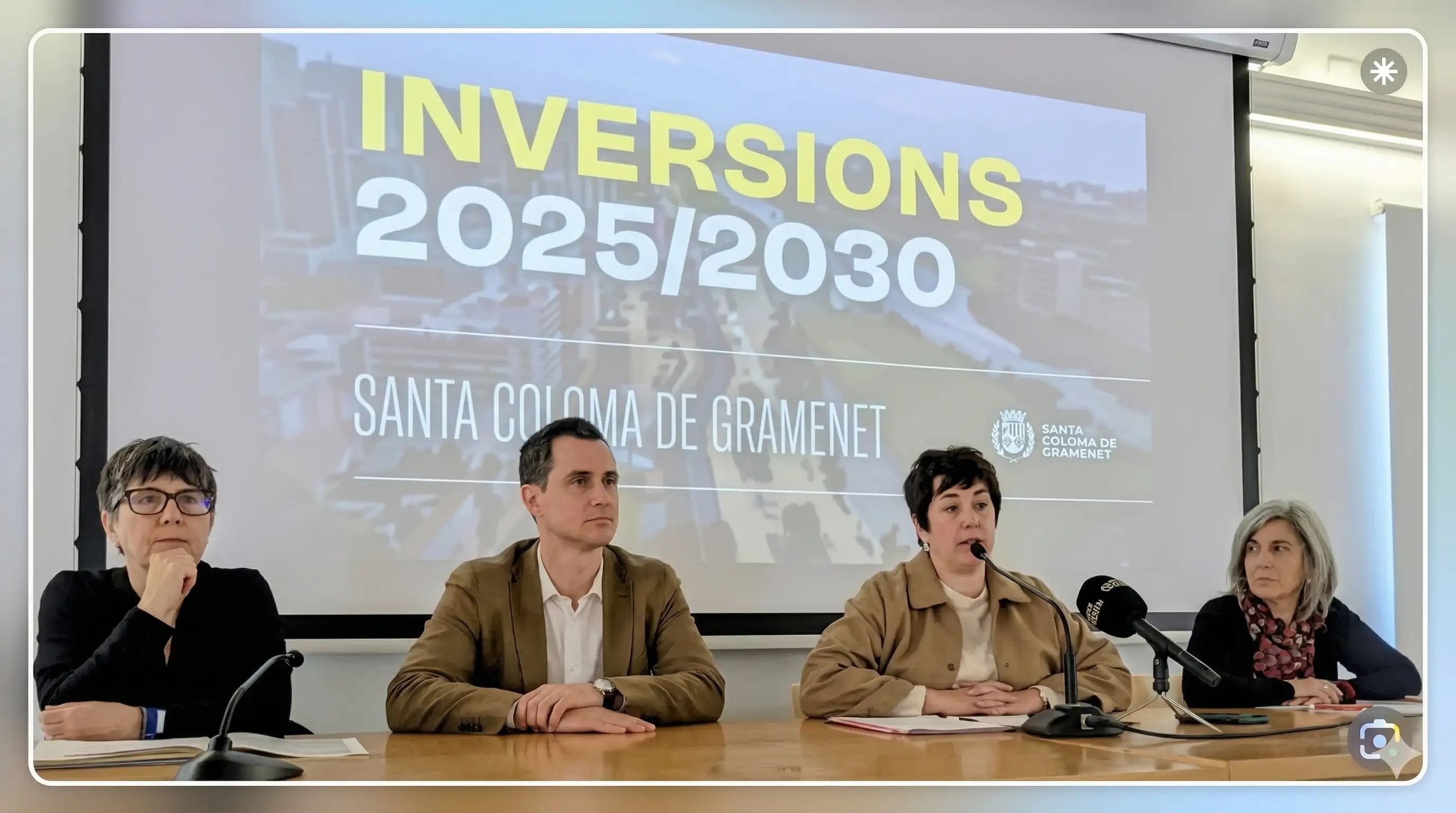 Santa Coloma de Gramenet prepara una inversió històrica fins al 2030
