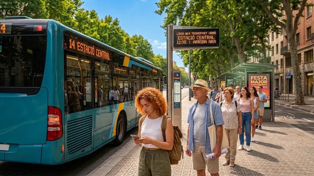 La crisi de Rodalies dispara l'ús del bus interurbà a Barcelona