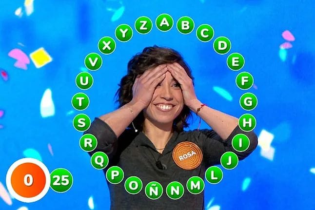 Rosa Rodríguez, ganadora del mayor bote de Pasapalabra, ATRESMEDIA