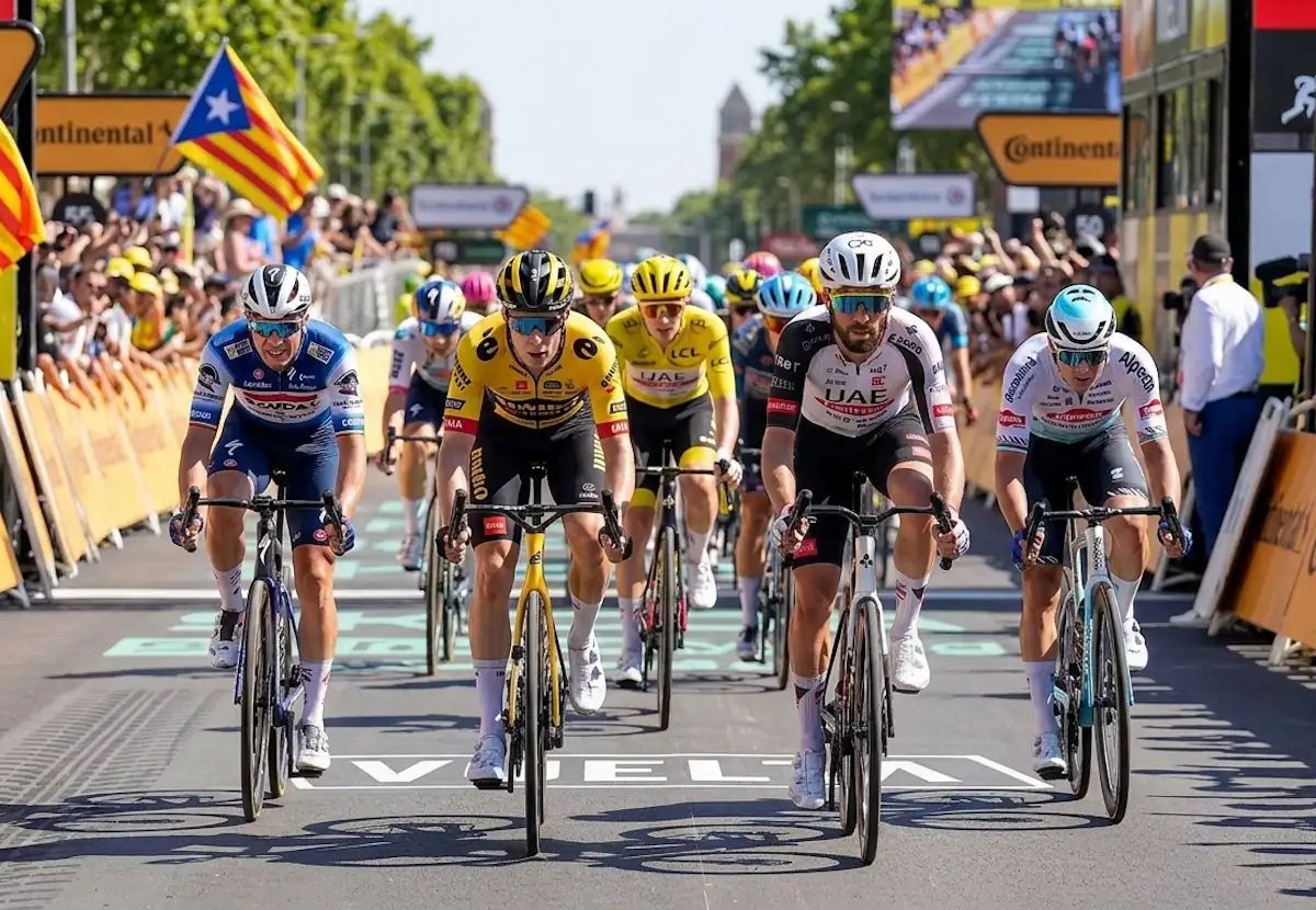 Tarragona vive una jornada histórica con la salida del Tour