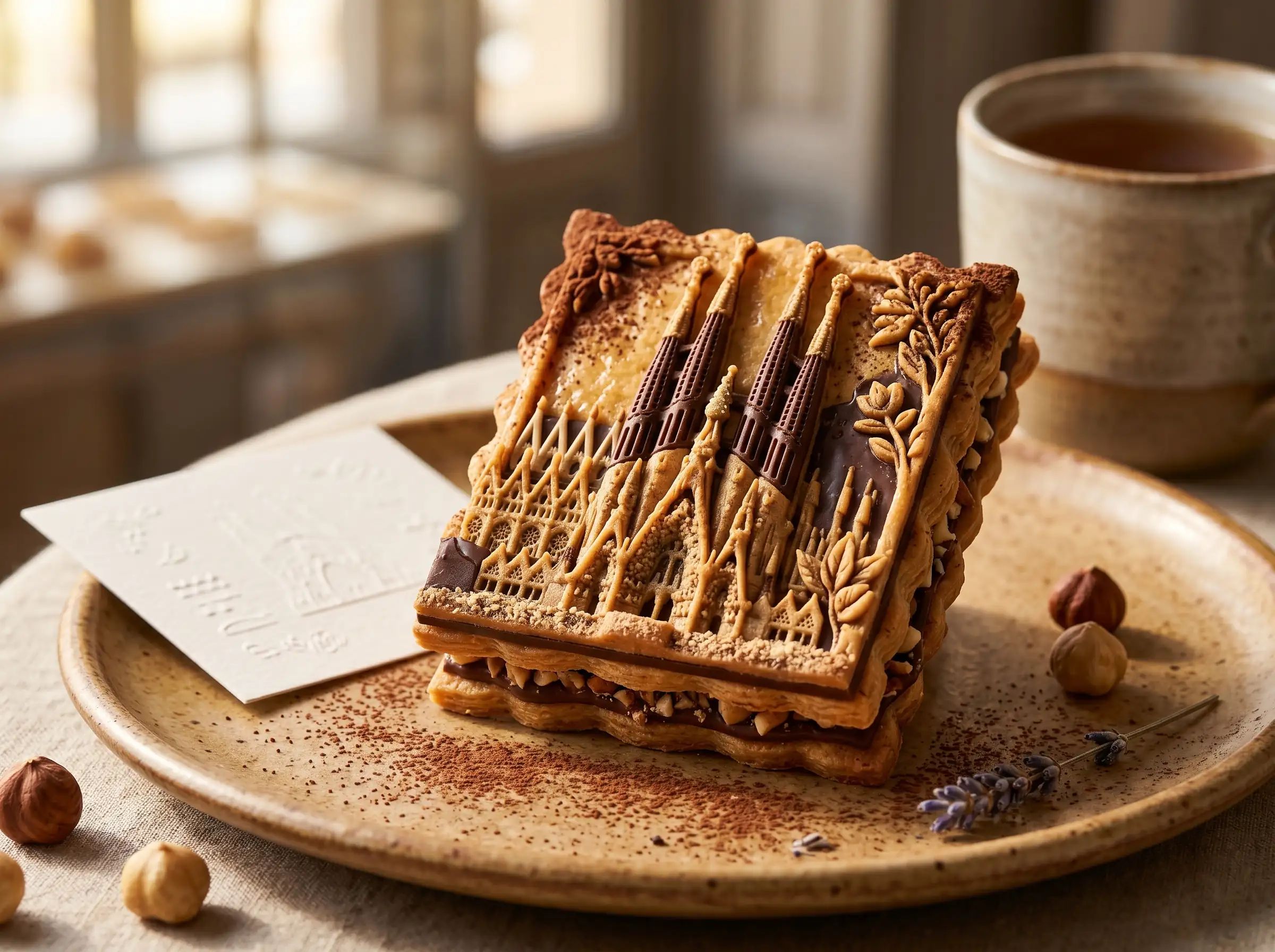 Barcelona ya tiene la mejor pasta de té de Cataluña y parece un homenaje dulce a la Sagrada Família