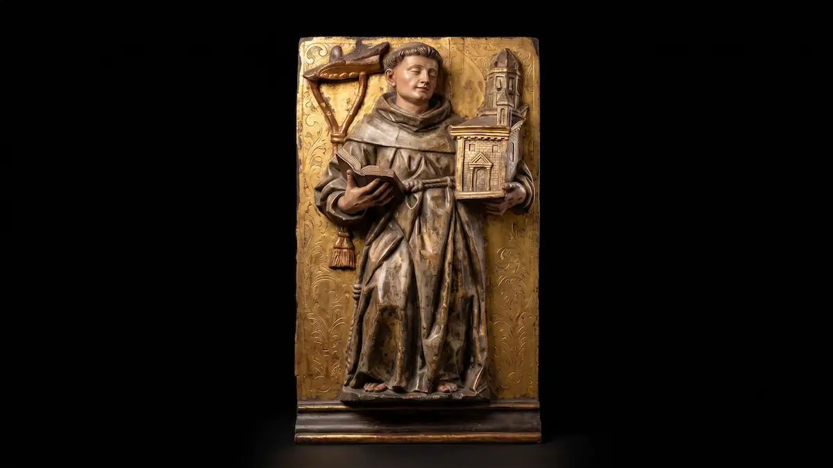 Un relieve del siglo XVI robado en Navarra aparece en una subasta de Barcelona