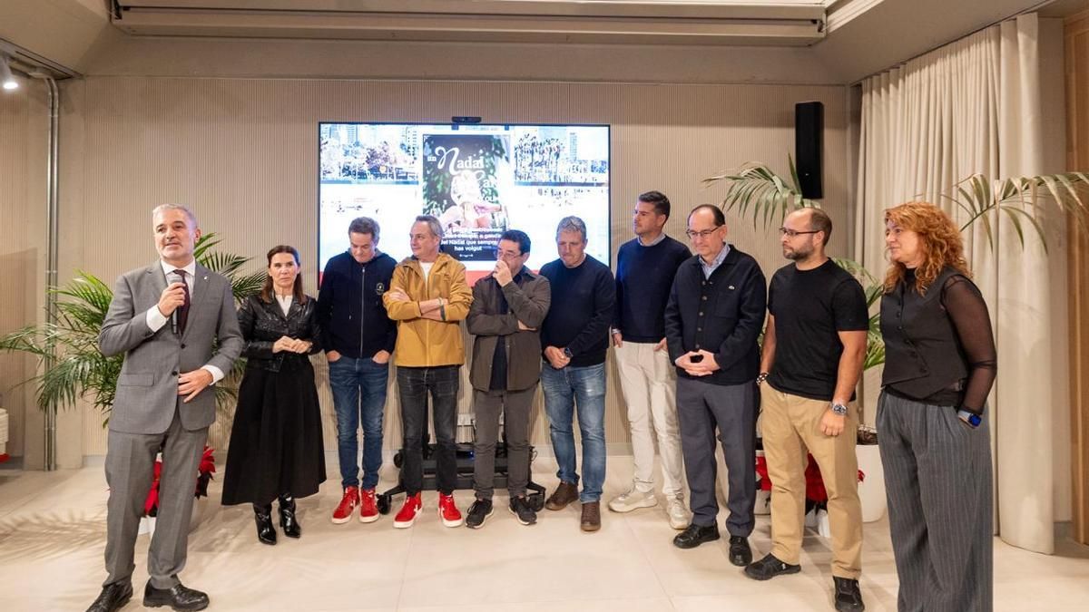 Collboni lidera la Navidad en el Port Olímpic y convierte el mar en epicentro festivo