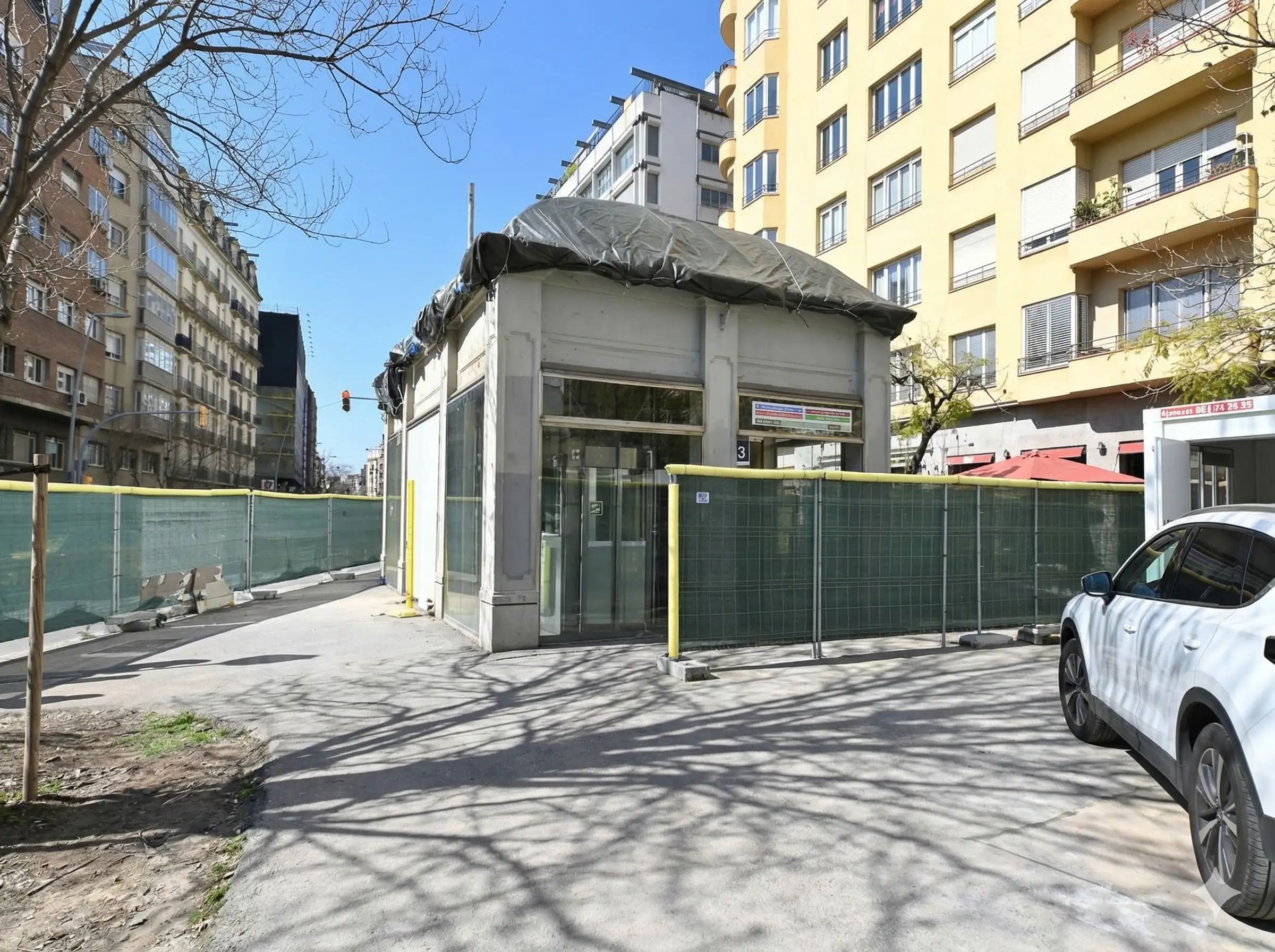 FGC devuelve a Sant Gervasi la marquesina de vidrio perdida en 1960 con obras hasta 2026