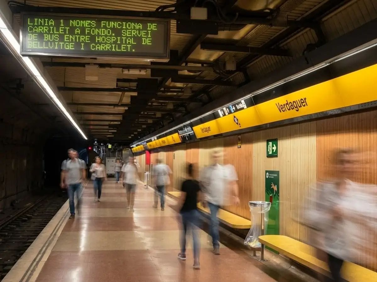 Verdaguer reobre després de vuit setmanes: torna l'enllaç directe entre L4 i L5