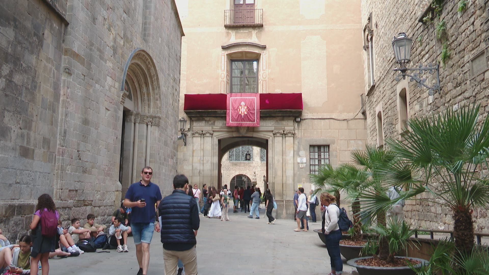 El Palau Episcopal, la seu de León XIV durant la seva estada a Barcelona