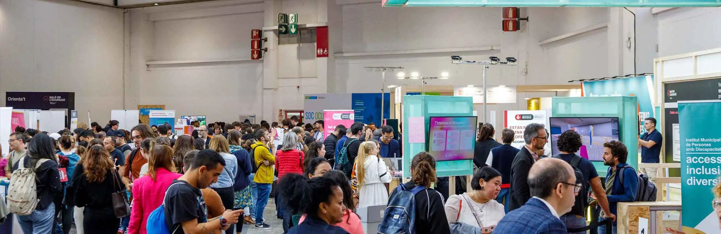 Montjuïc reuneix ocupació i comerç local amb dos salons des del dimecres