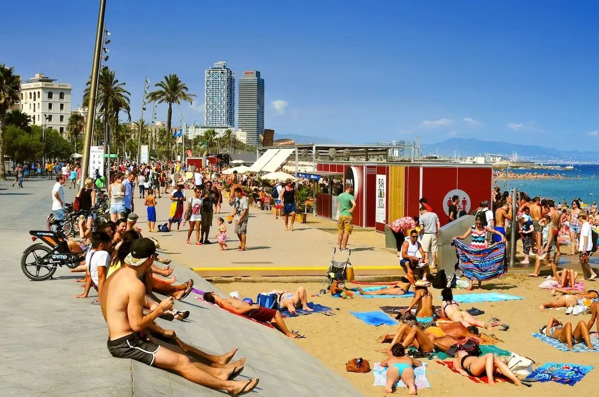 Barcelona afronta dies més càlids i estables després de les últimes pluges