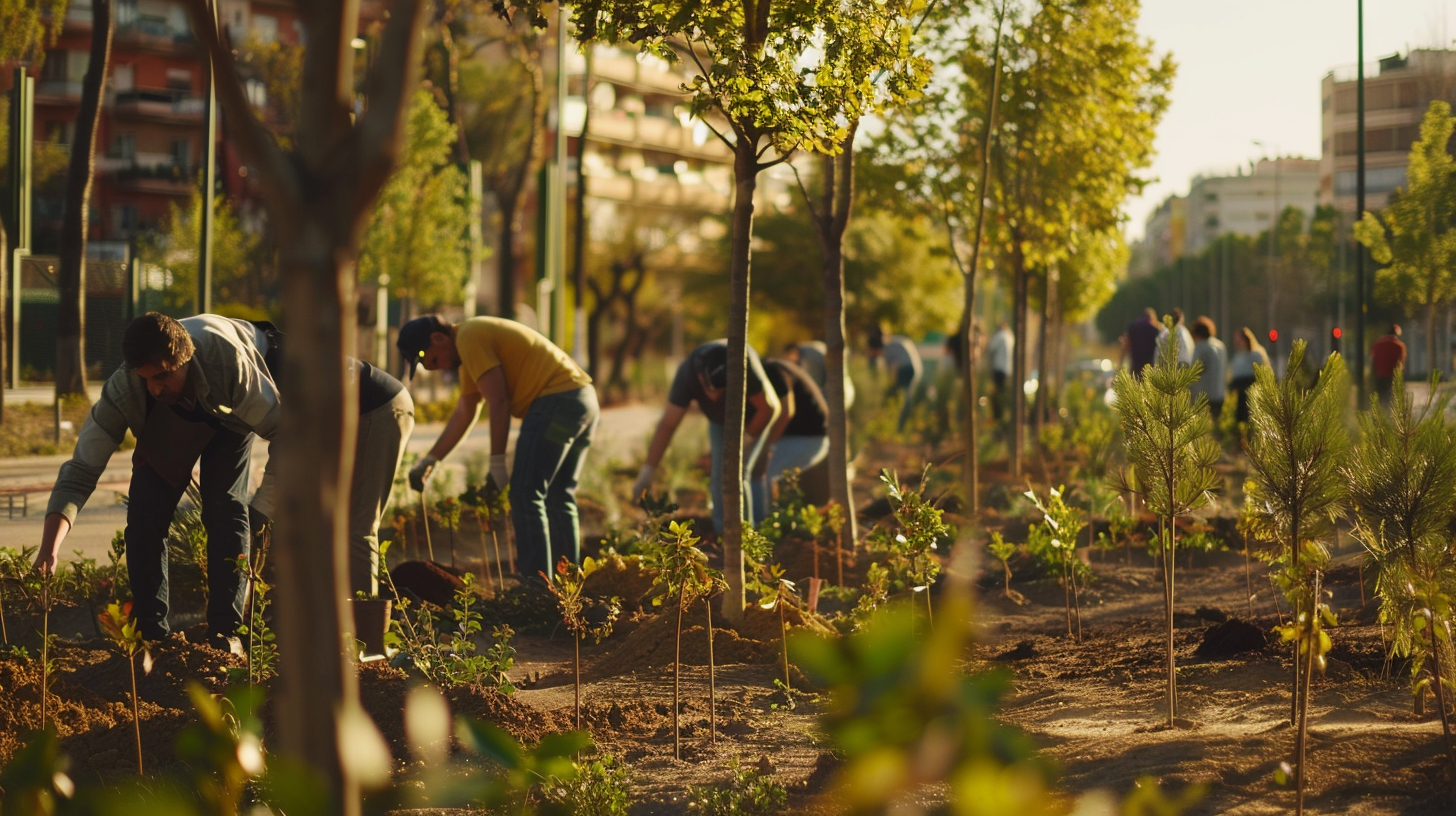 L'Hospitalet impulsa la major plantació d'arbres per transformar la ciutat