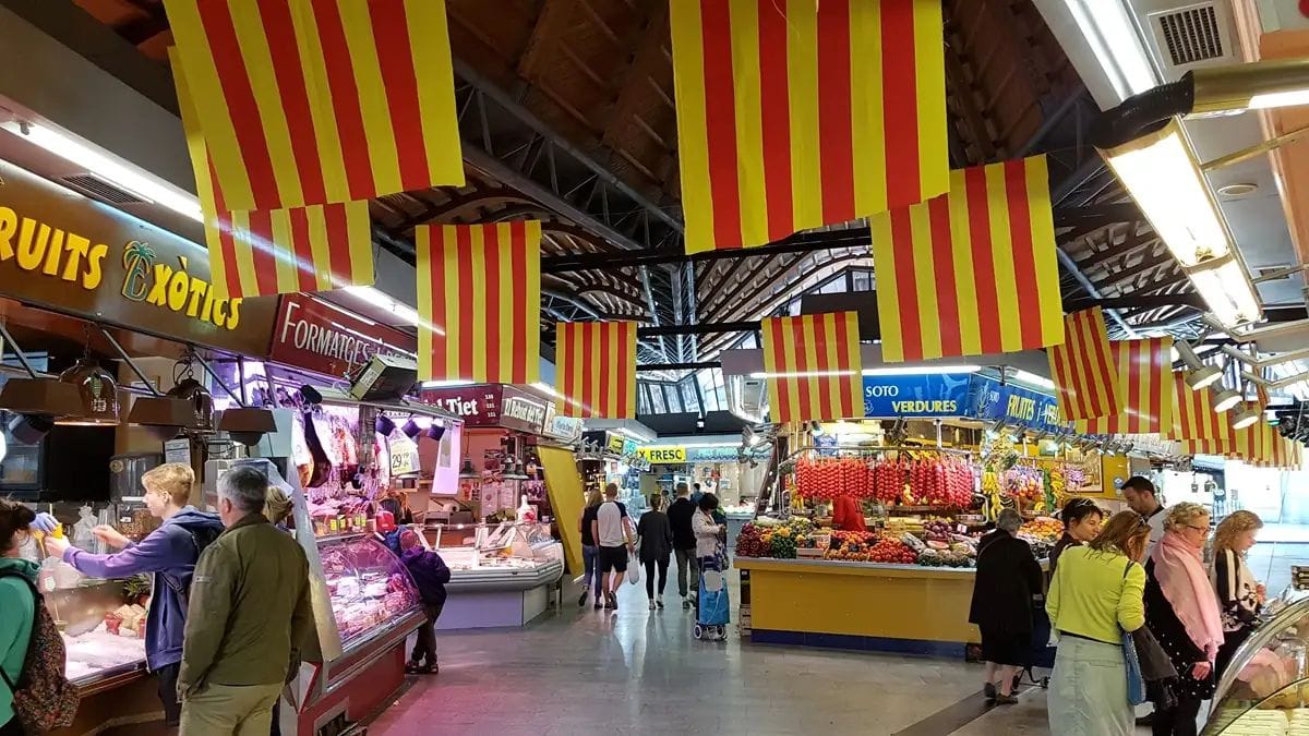 El Mercat de Santa Caterina tem perdre clients per la reforma de Via Laietana