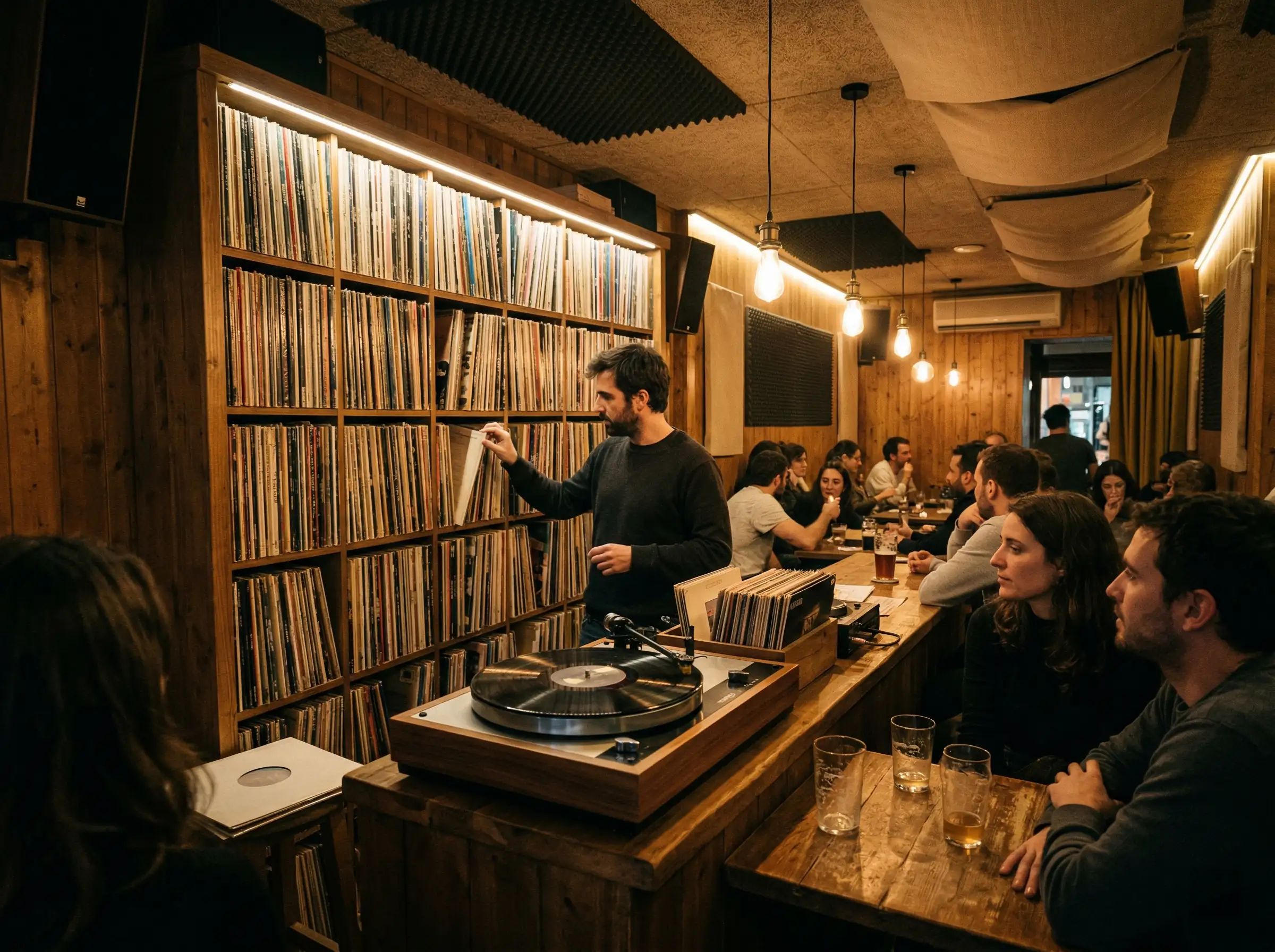 Club del Disco abrirá en el Eixample con vinilos, conciertos y listening bar