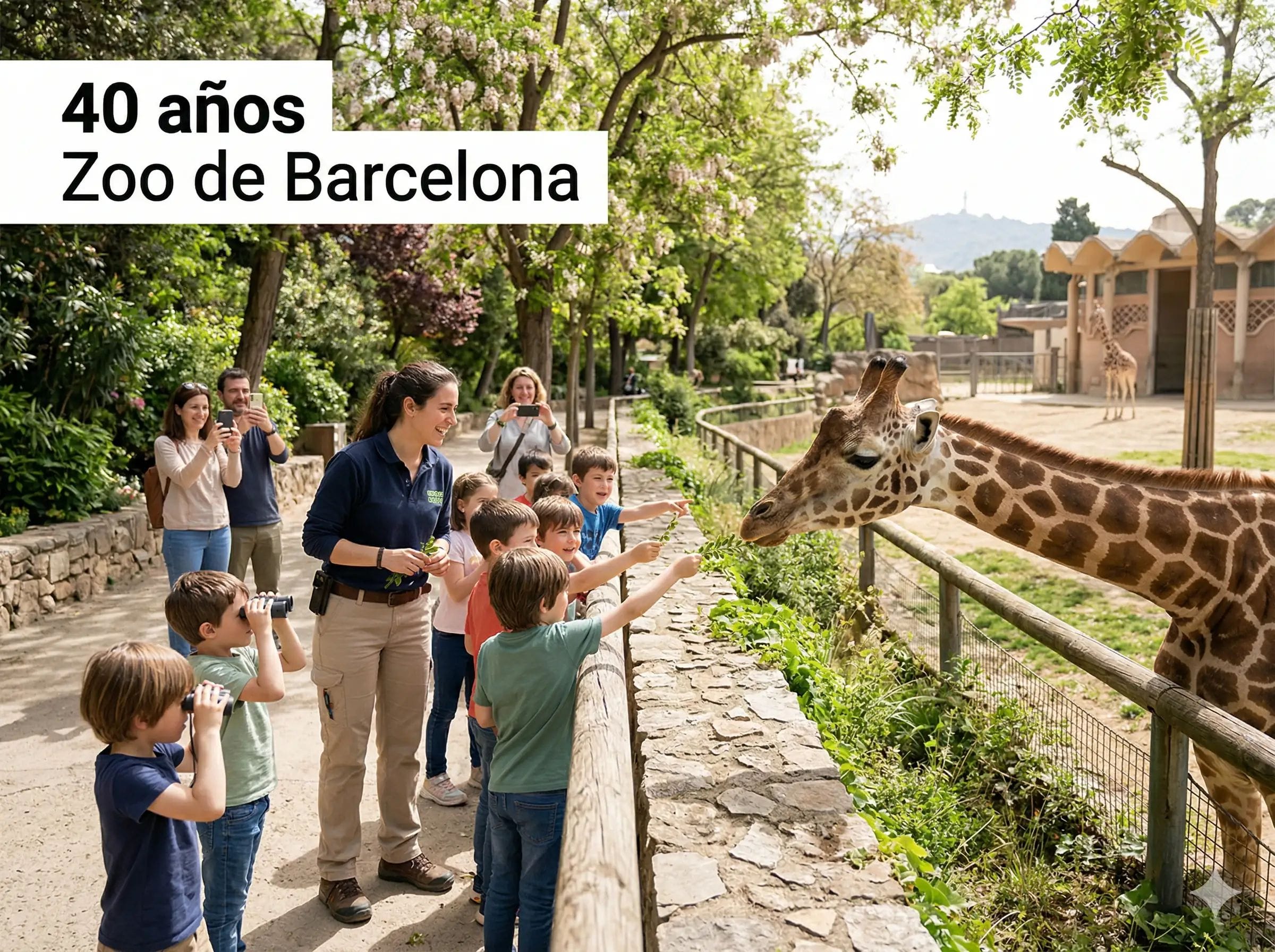 El Zoo de Barcelona vuelve a colgar el completo en su casal infantil y dispara el interés por el verano