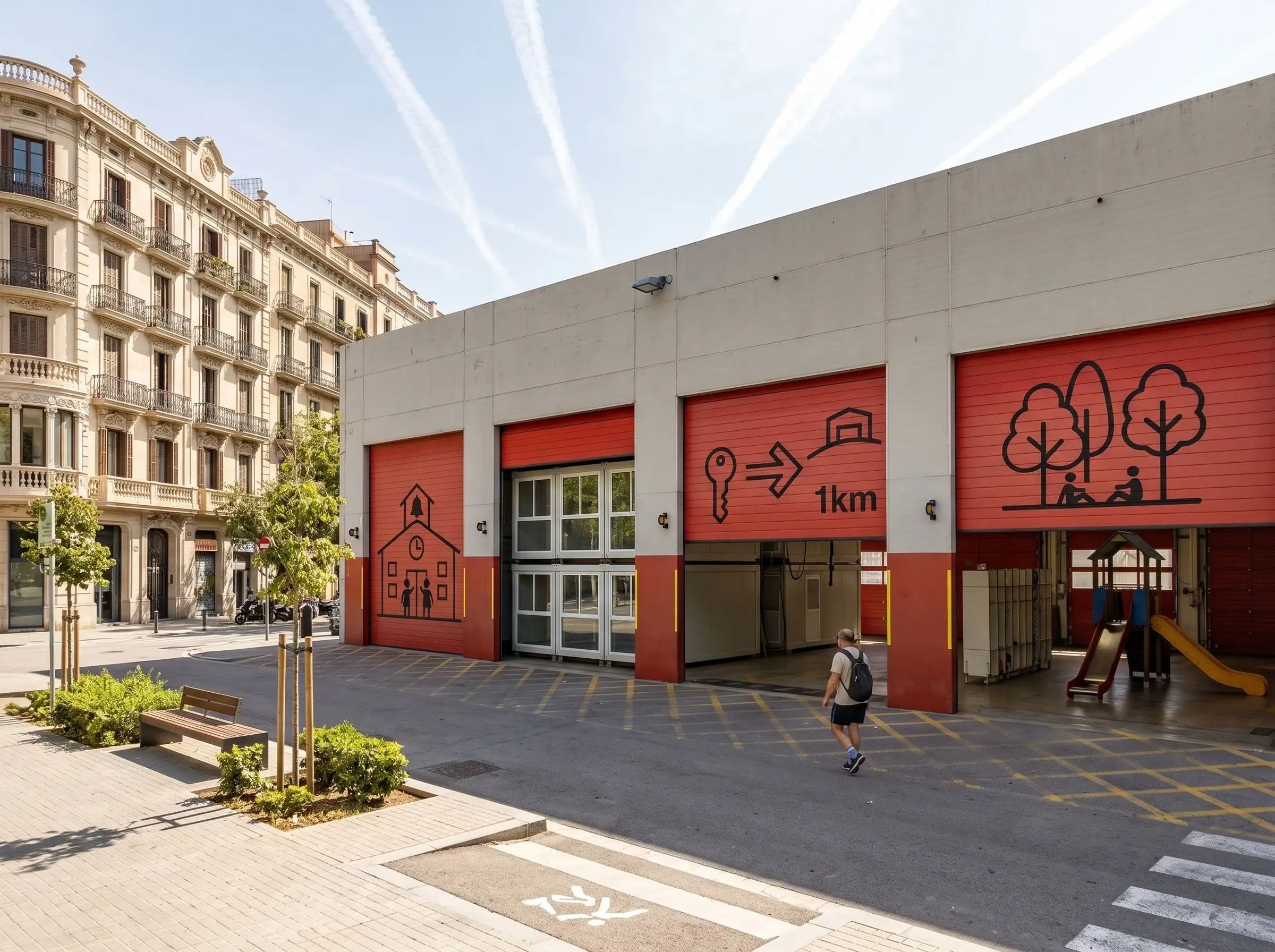 El Eixample desbloquea el traslado del parque de bomberos y la futura Escola Entença