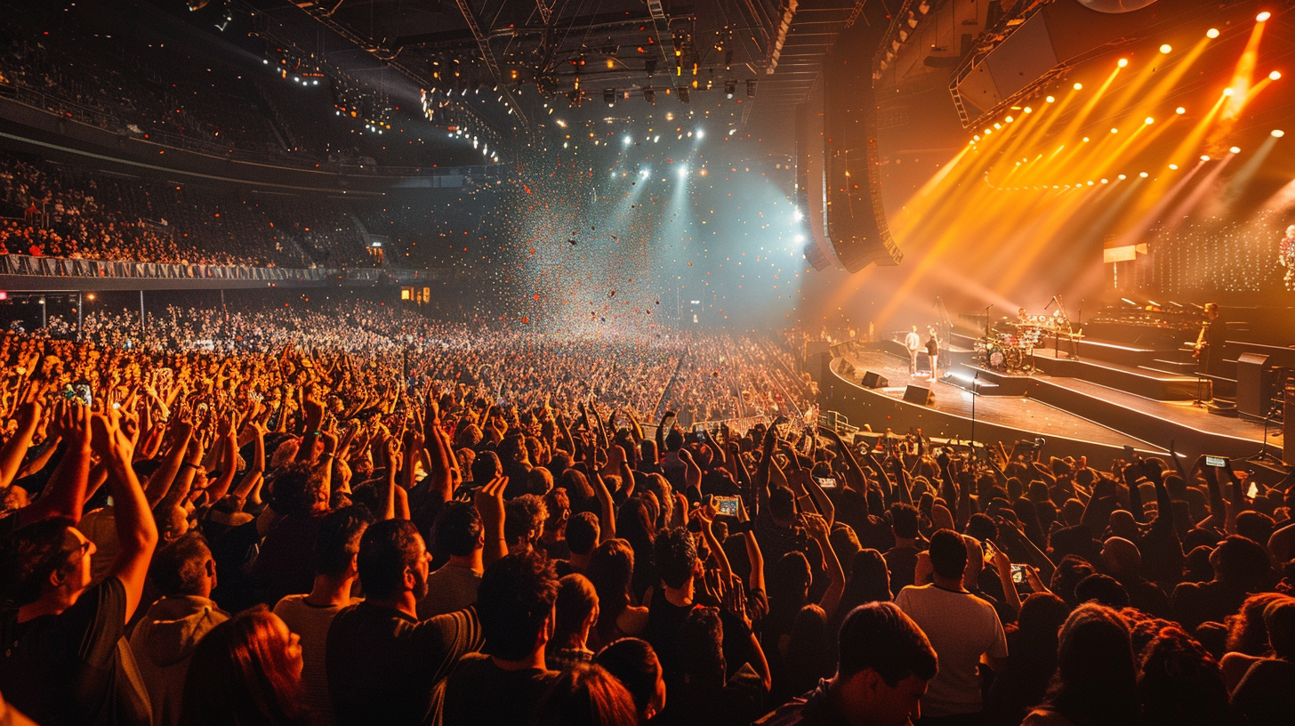 Nil Moliner cierra su gira en el Palau Sant Jordi junto a Gerard Quintana