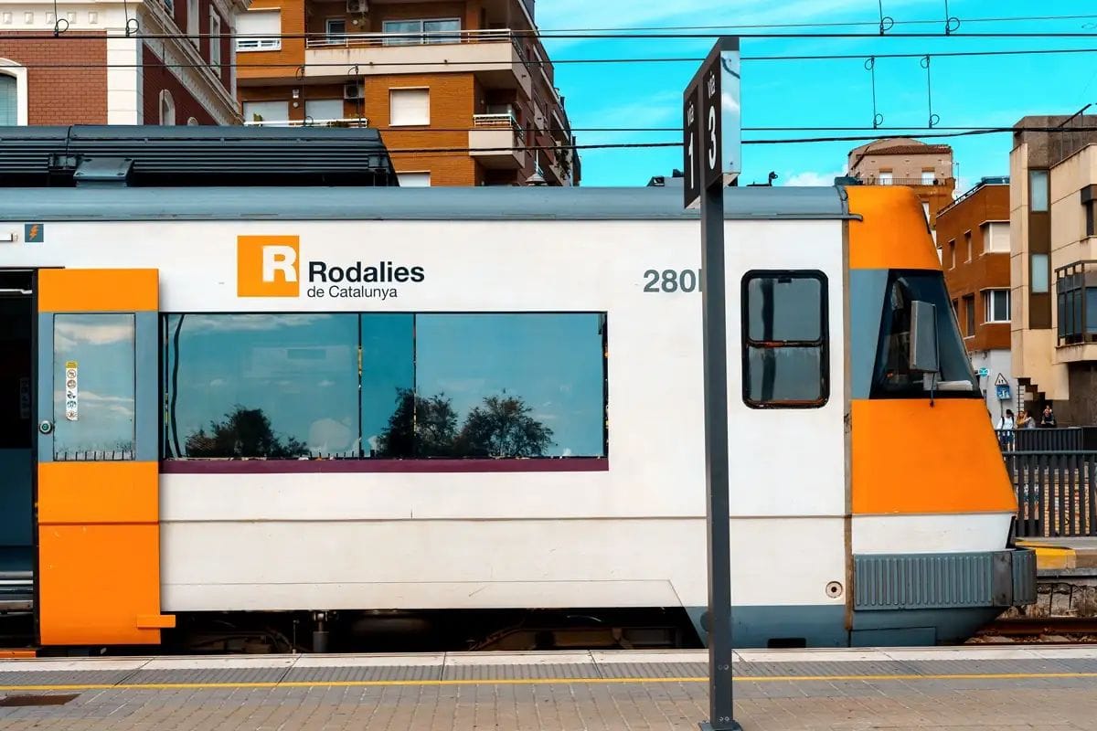 Un tren de Rodalies