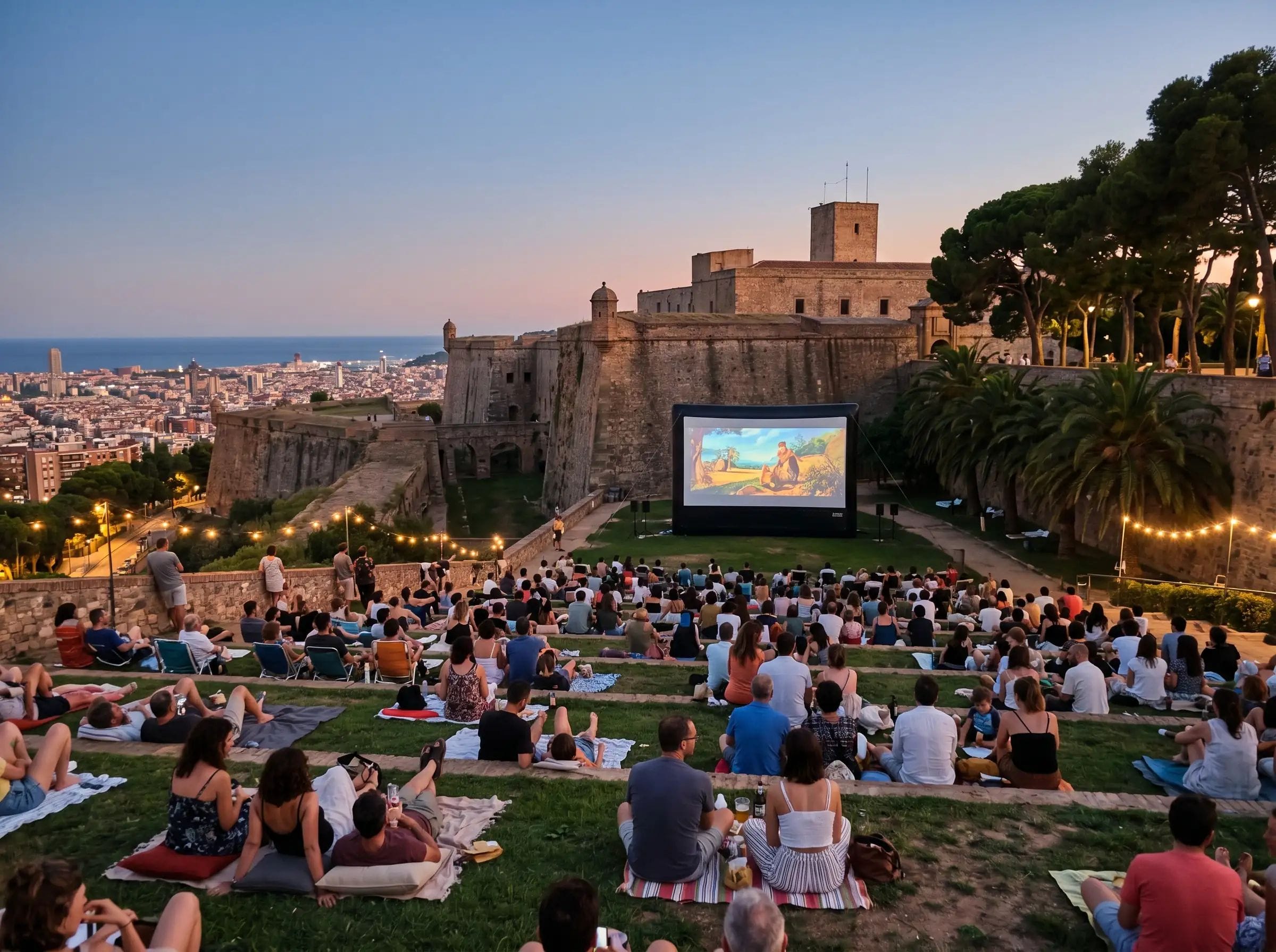 Sala Montjuïc vuelve al Castillo de Montjuïc con 16 noches de cine y música en directo este verano
