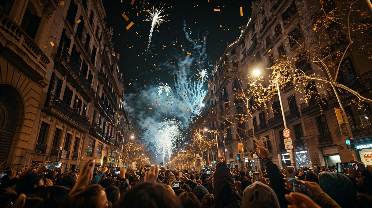 Barcelona se prepara para una Nochevieja 2025 llena de fiestas y cultura