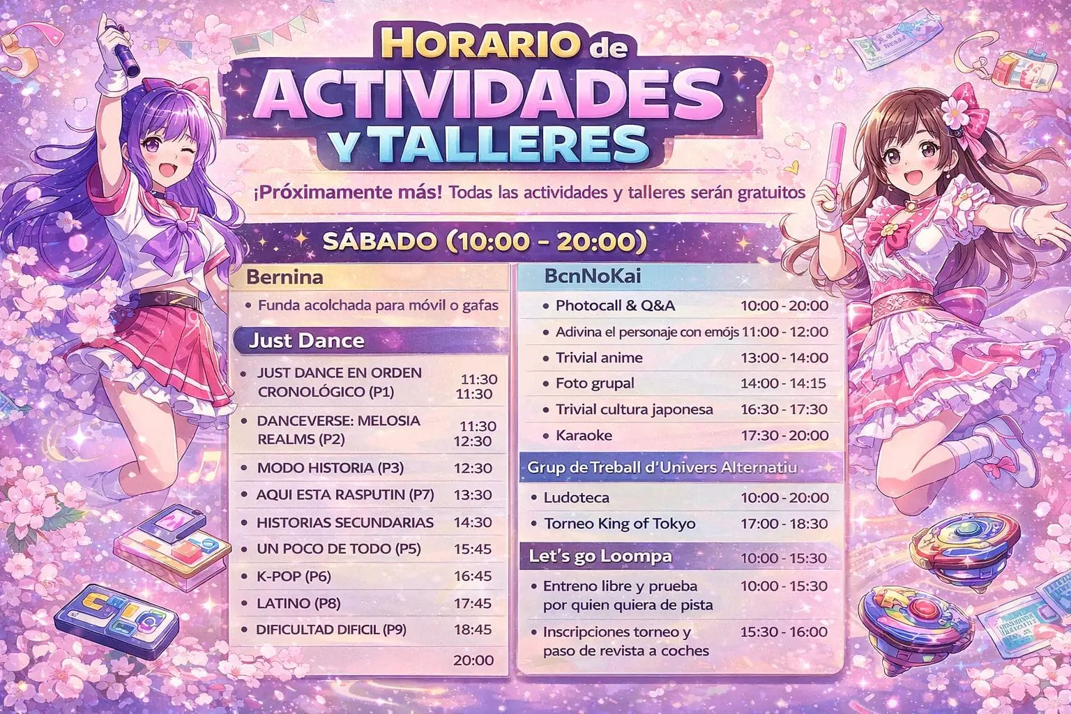 Japan Weekend Barcelona 2026 llega a abril con actividades gratis, cosplay y concursos en Fira Gran Via