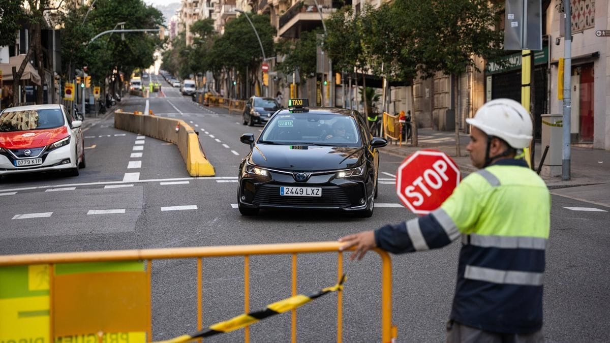Corte total en Diputació: desvíos y cambios clave en el tráfico de Barcelona