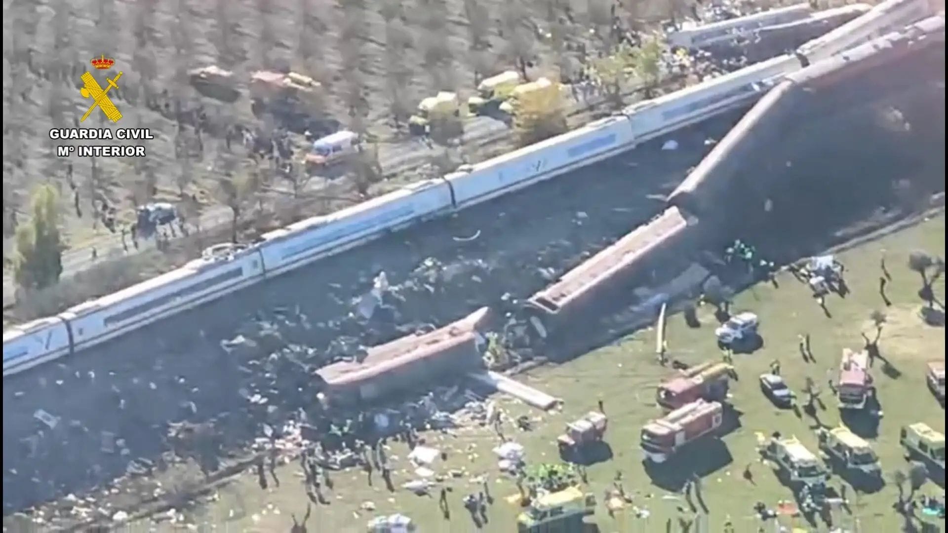 Almenys 46 morts en un xoc entre dos trens d'alta velocitat a Toledo: suspesa la circulació entre Madrid i Andalusia