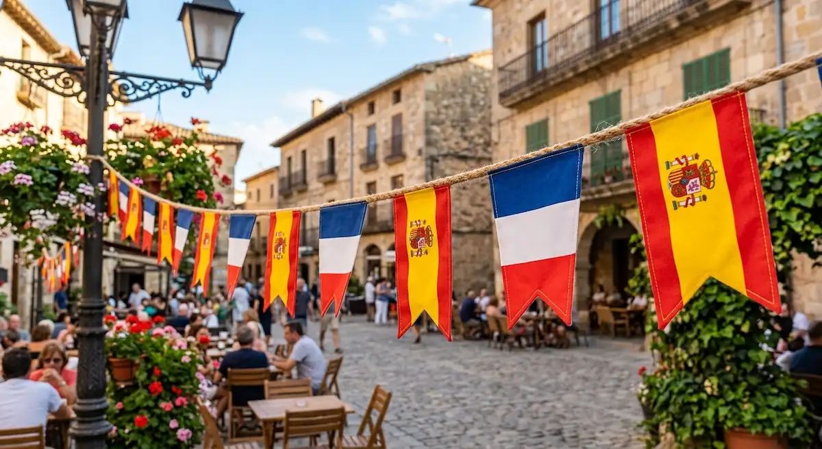 Pantallas al aire libre para seguir hoy el España-Francia cerca de Barcelona