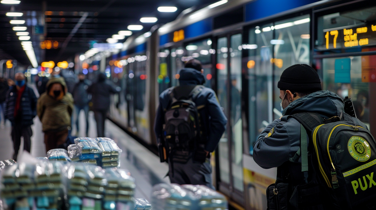 Incautades més de 1.300 caixetes de tabac il·legal a l'estació Barcelona-Nord