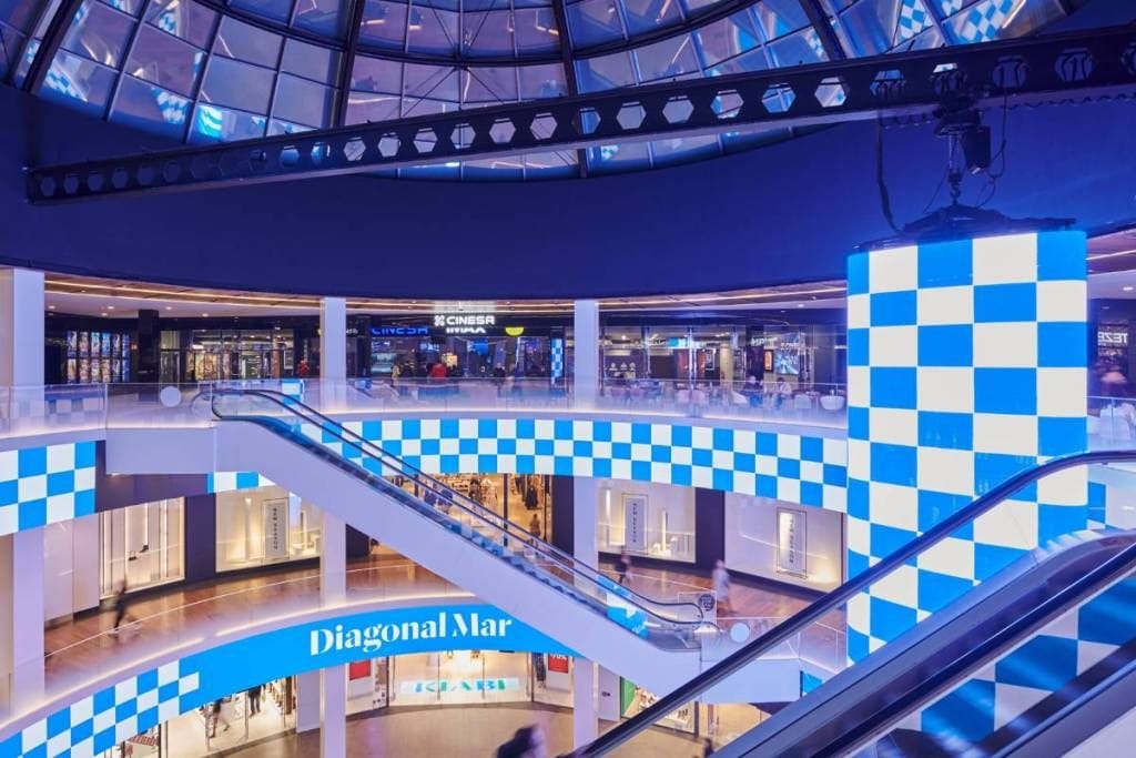 El centre comercial Diagonal Mar