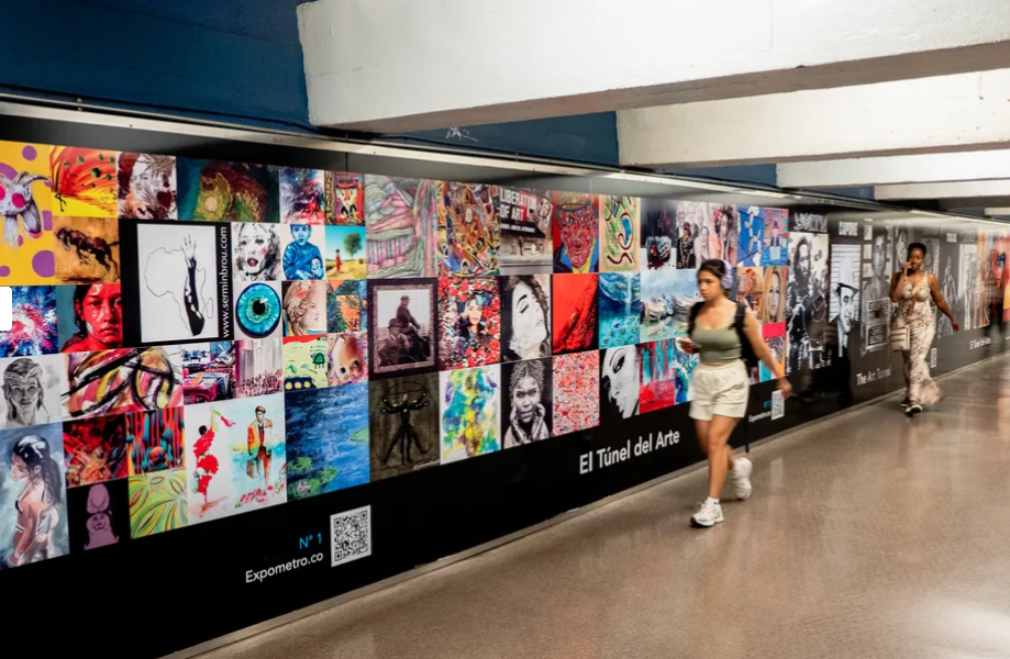 El metro de Barcelona es converteix en una galeria d'art global amb més de 1.000 artistes