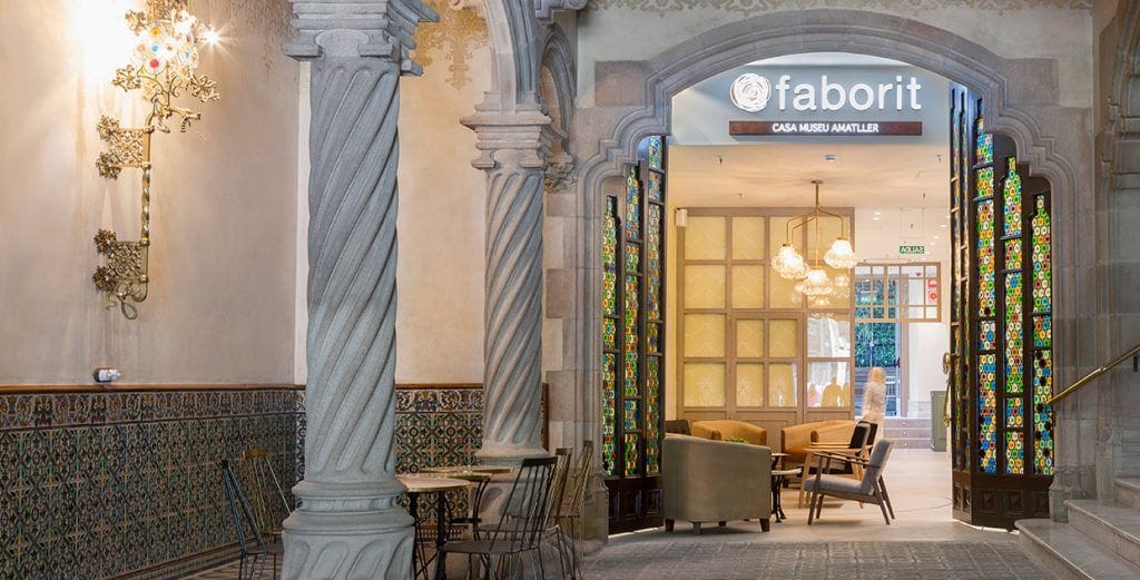 Cafeteria Faborit a la Casa Amatller, Passeig de Gràcia