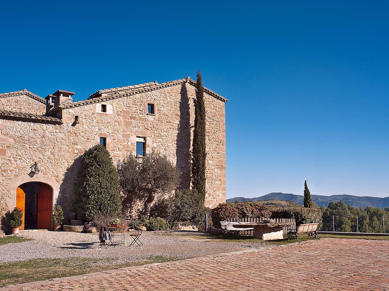 La Garriga de Castelladral masia al Bages