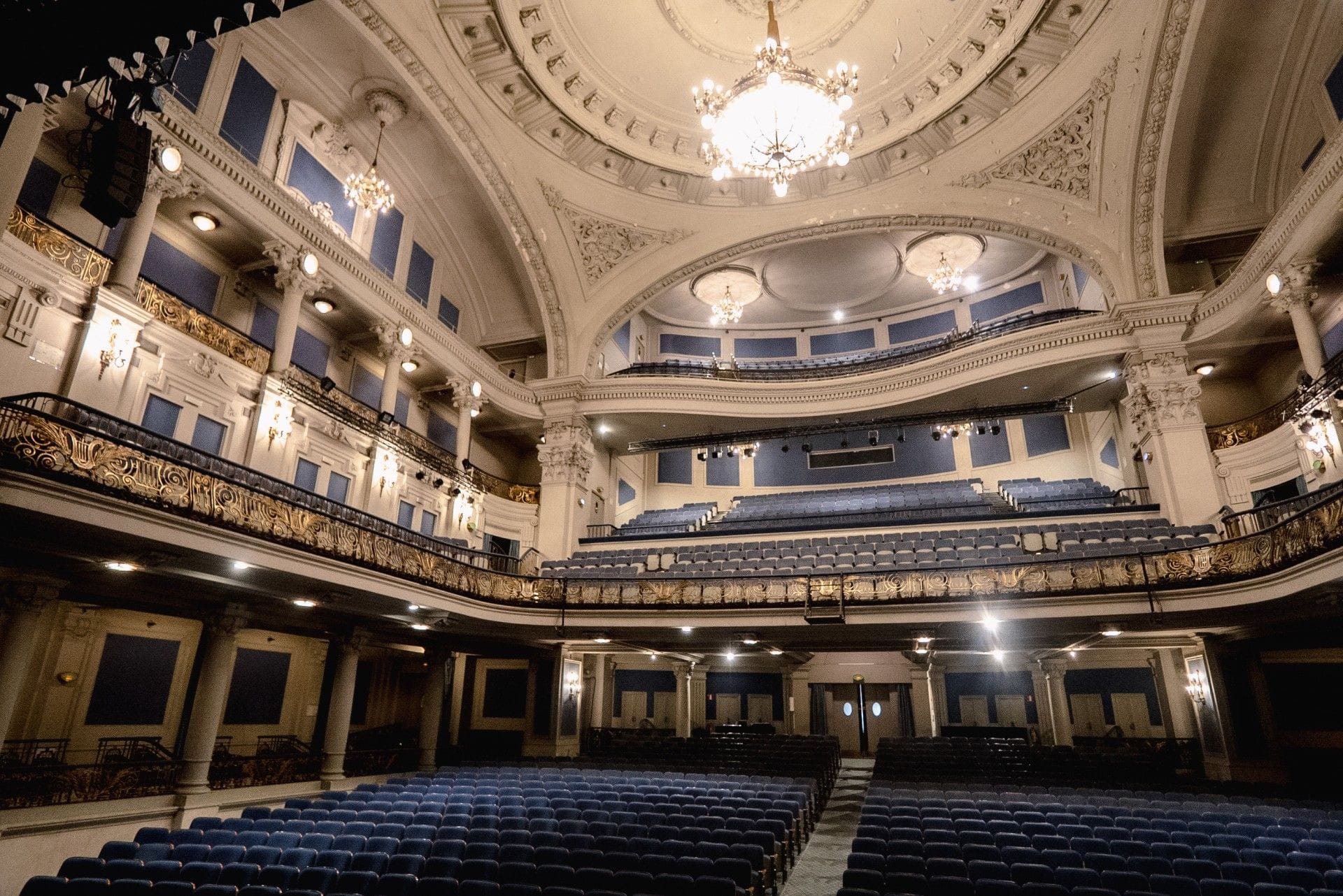 Interior del Teatre Coliseum a la Gran Via de les Corts Catalanes