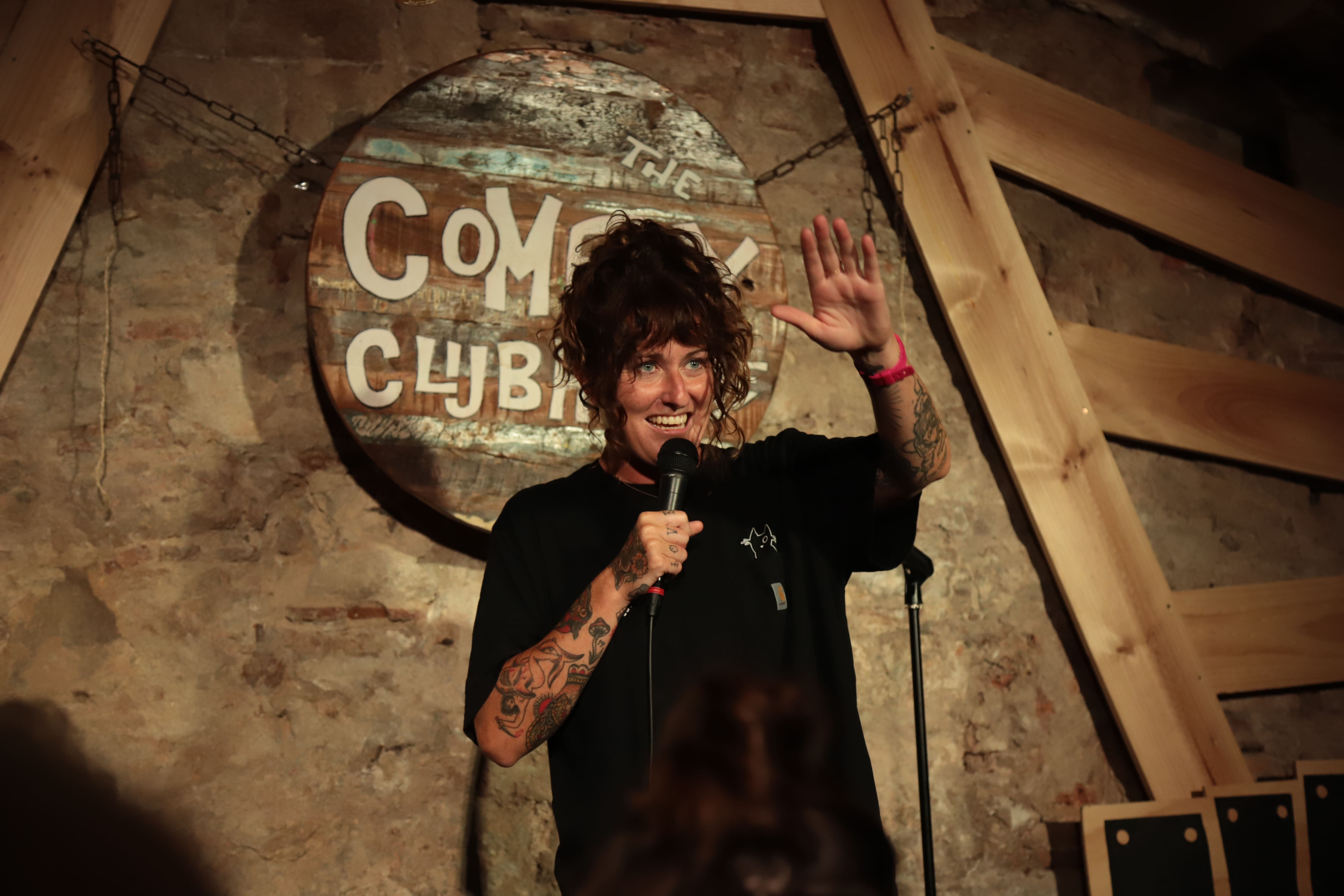 Escenari del The Comedy Clubhouse al carrer Canvis Nous del Born