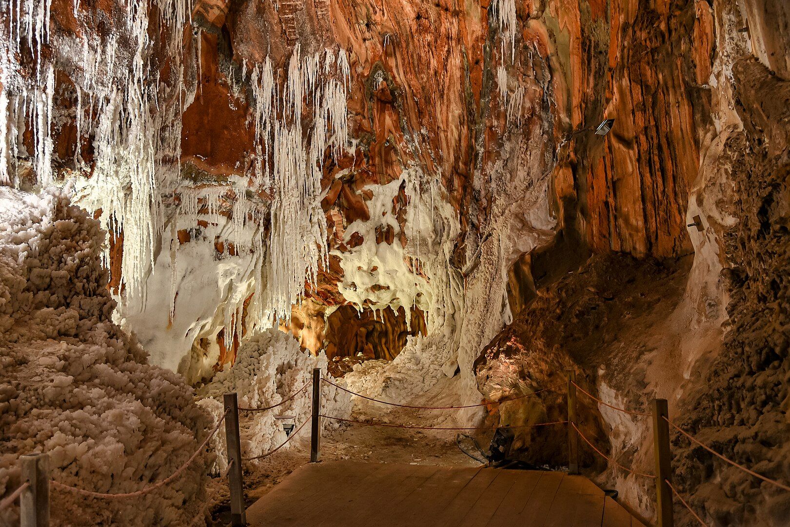 Formació geològica de la muntanya de sal de Cardona