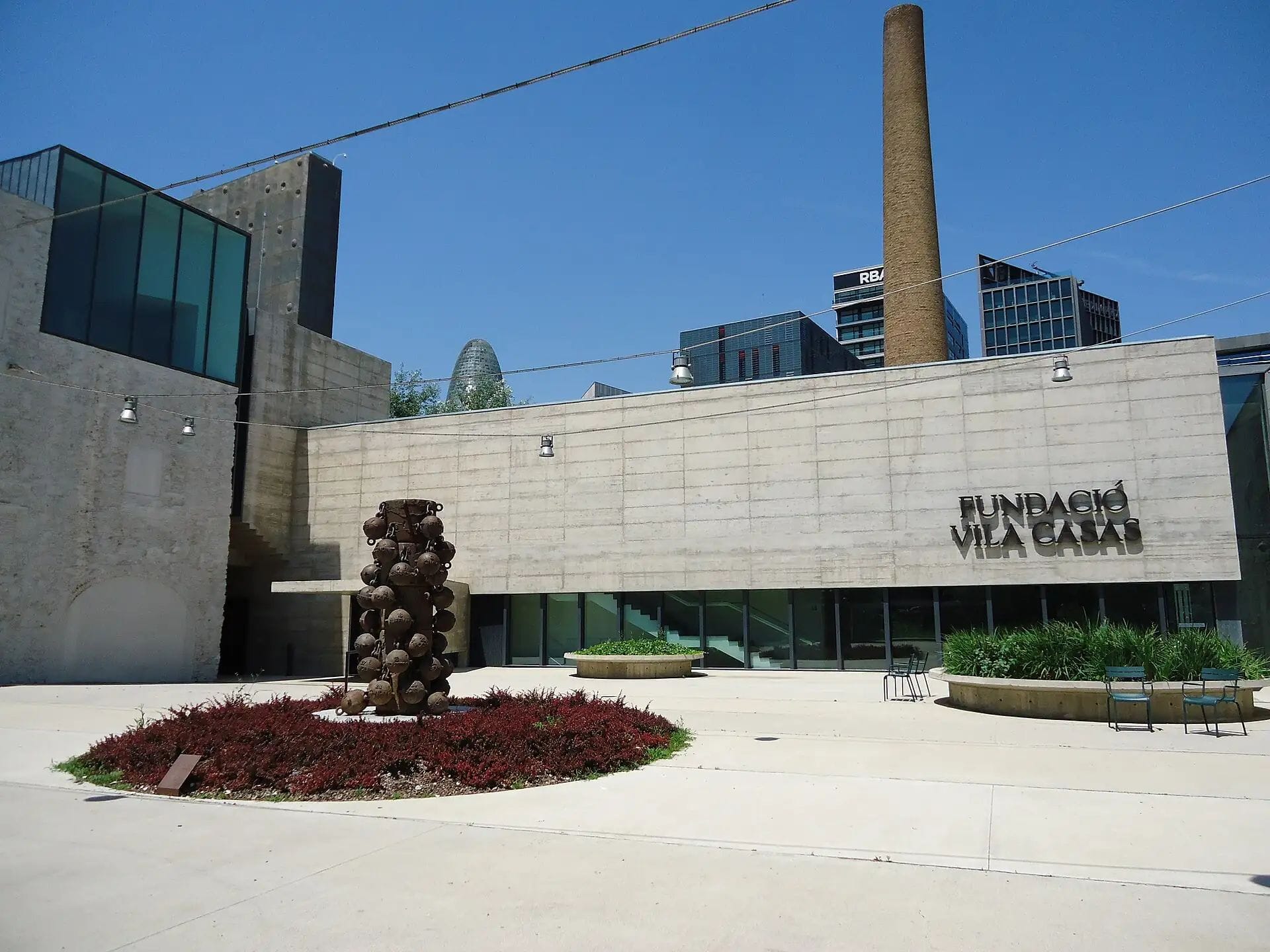 Exterior del Museu Can Framis al districte 22@ del Poblenou