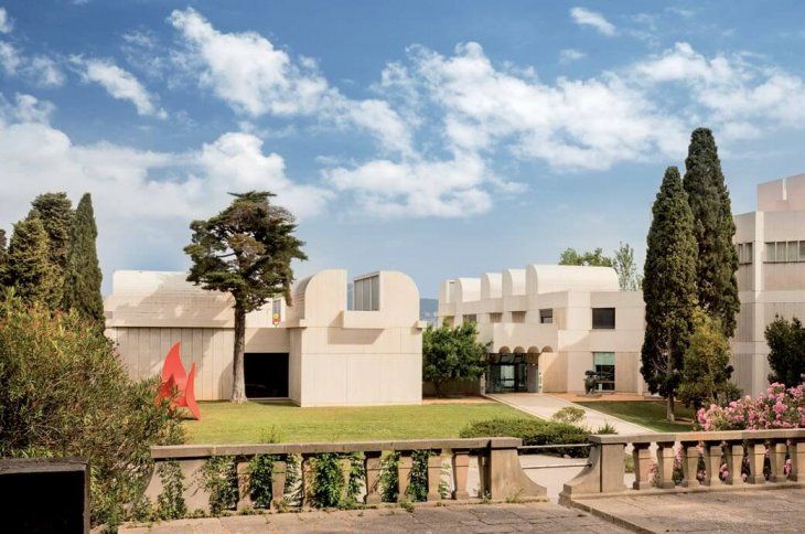 Edifici de la Fundació Joan Miró al Parc de Montjuïc