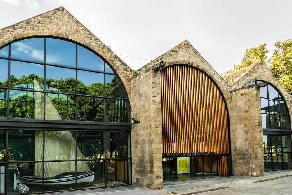 Rèplica de galera al Museu Marítim de les Drassanes de Barcelona