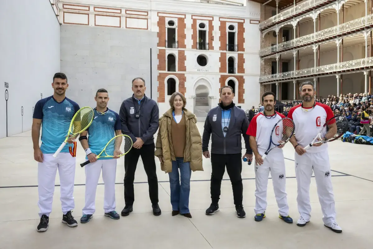 Exhibición «Pelota vasca en Beti Jai»