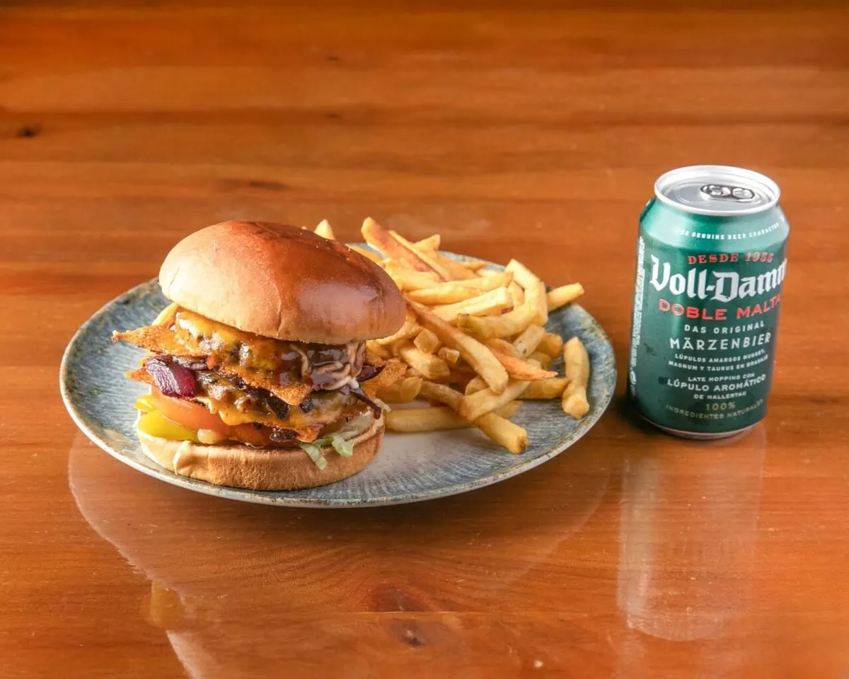 Menú Burger para 1: 10,99 €