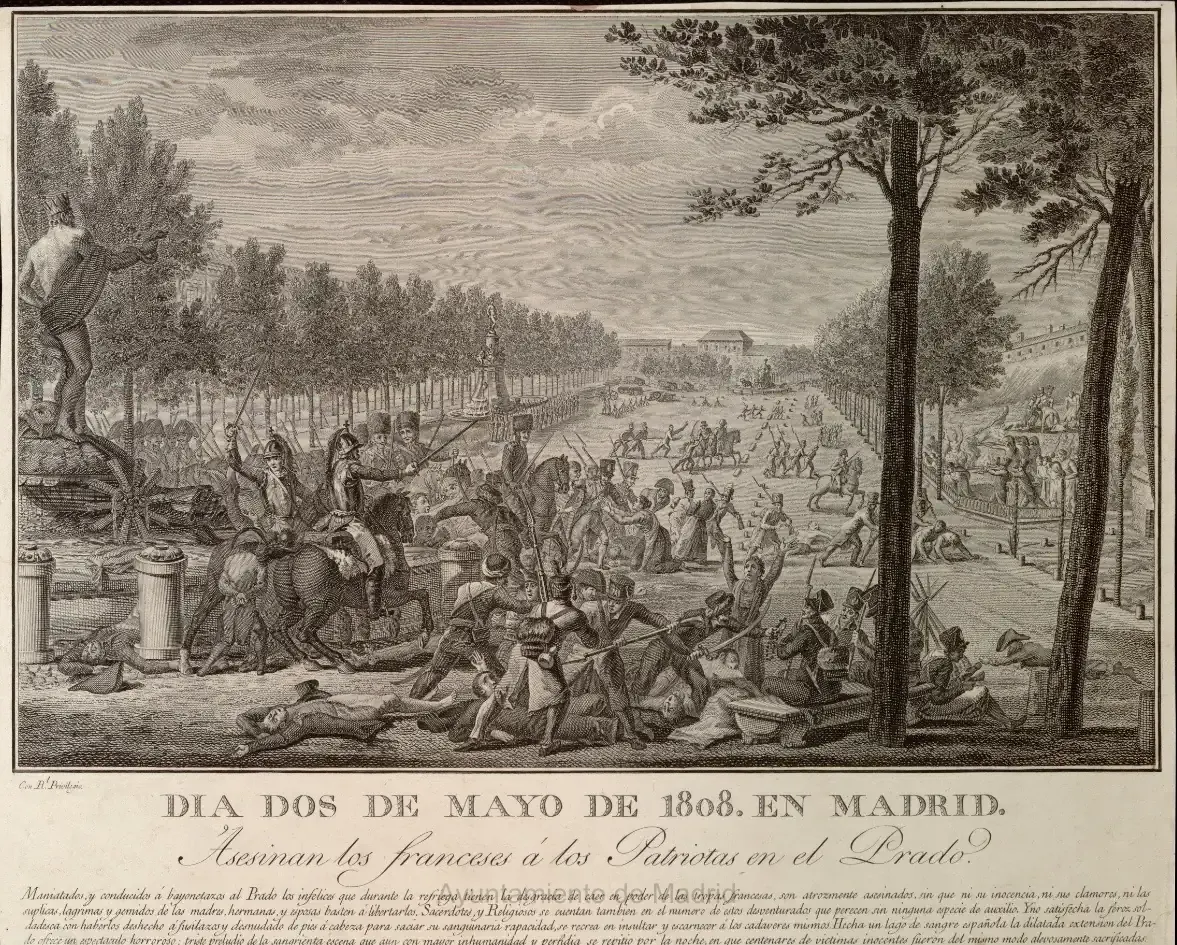 Sucesos del Dos de Mayo de 1808 en el Prado